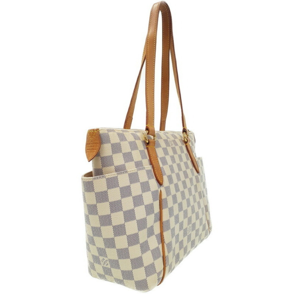 Louis Vuitton Damier Azur White Totally Tote Bag - Picture 2 of 8